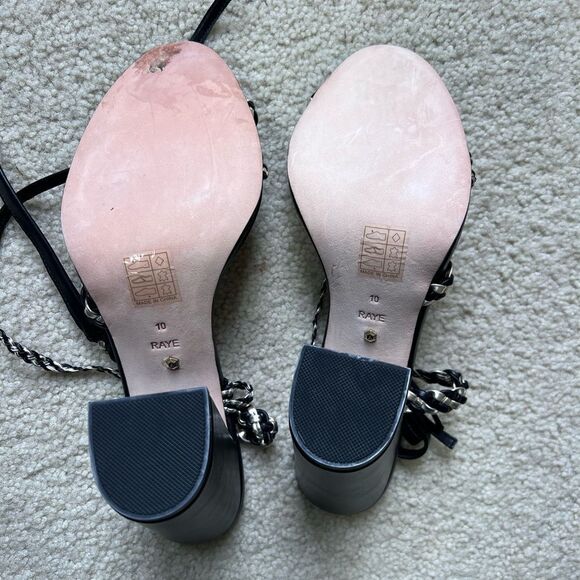 NEW Raye Melissa Heels in Black Size 10 - Picture 3 of 7